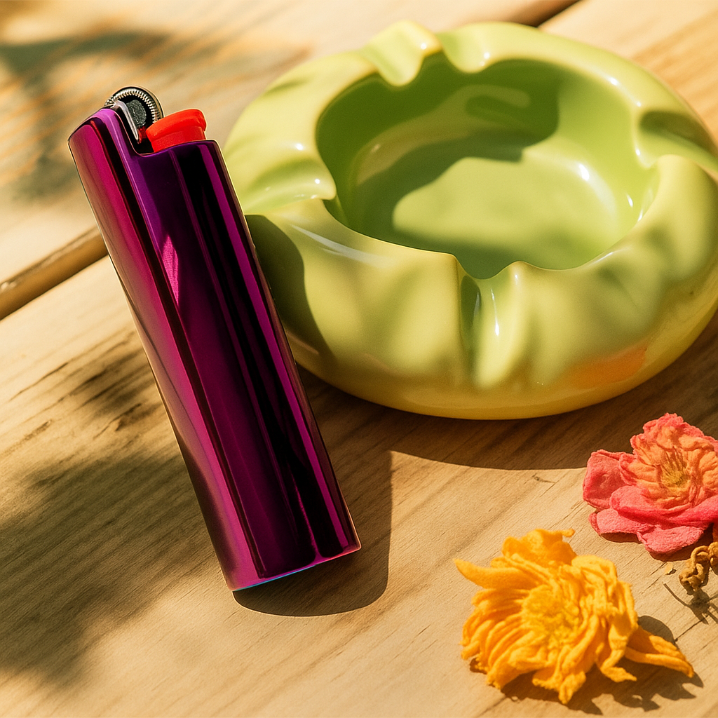 Holographic Lighter Case