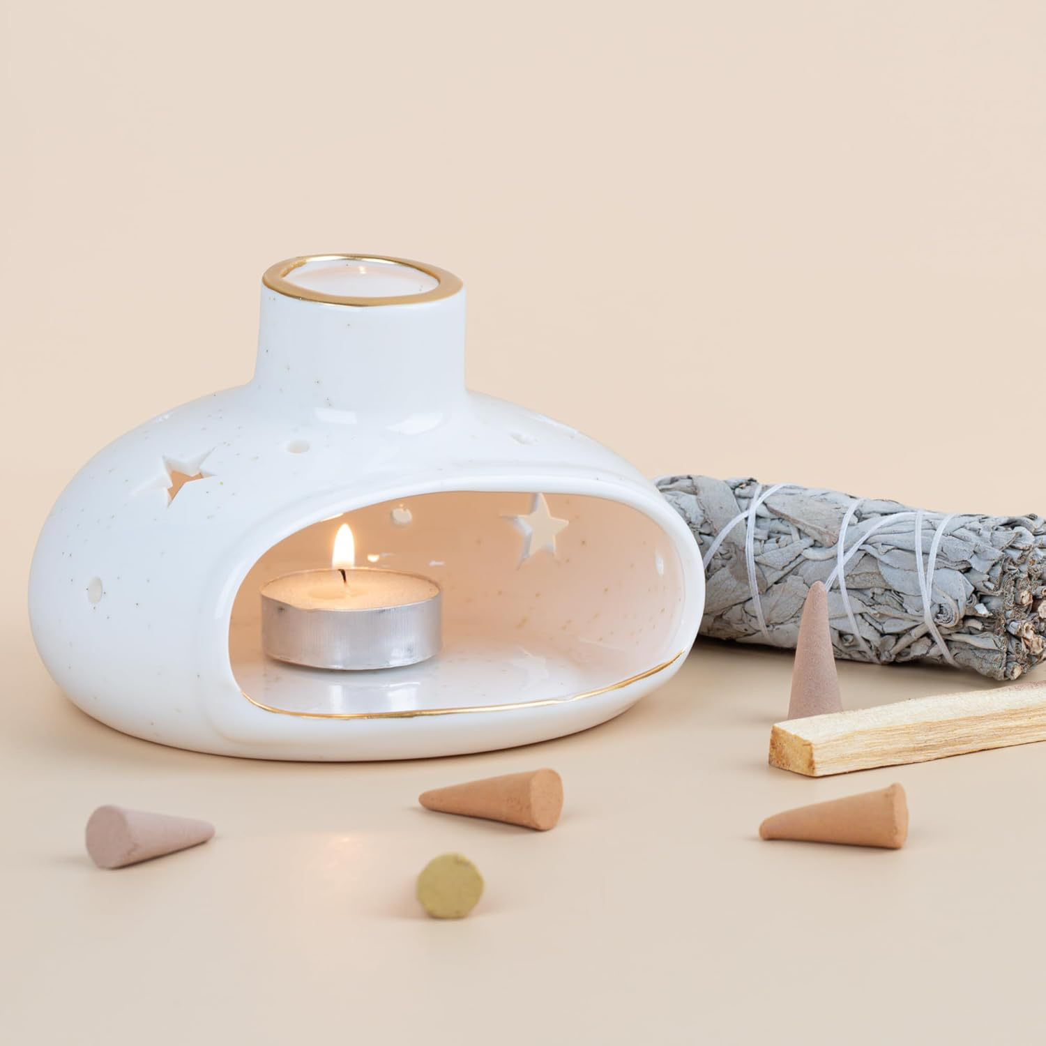 Star Chimney Incense Holder