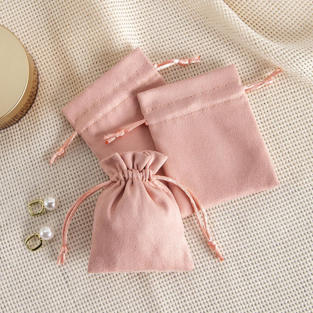 Mini Satin Pouch